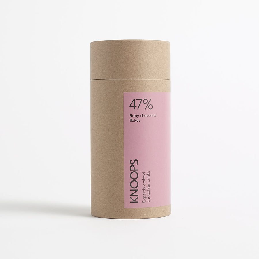 Ruby hot chocolate flakes | 47%