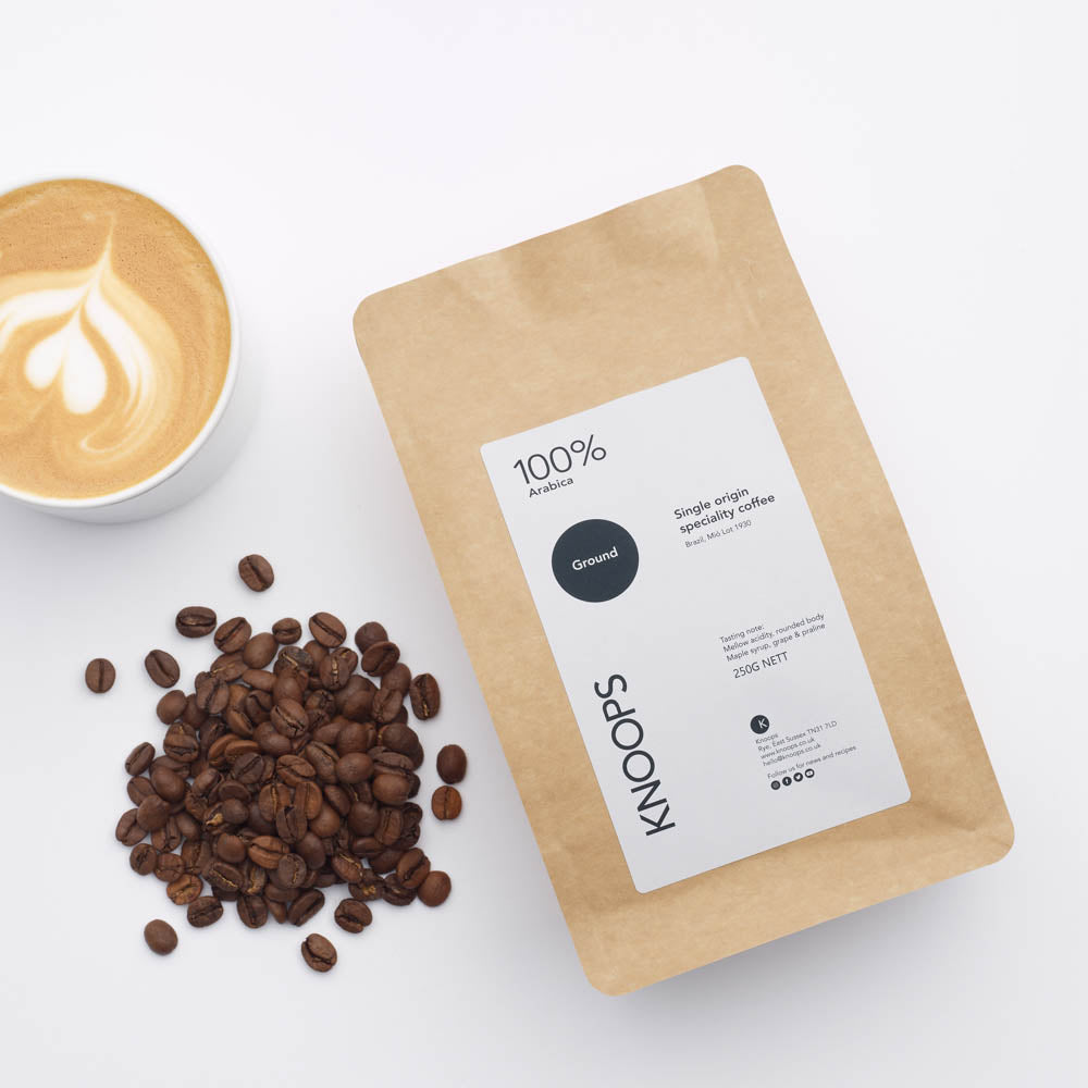 Knoops speciality ground coffee