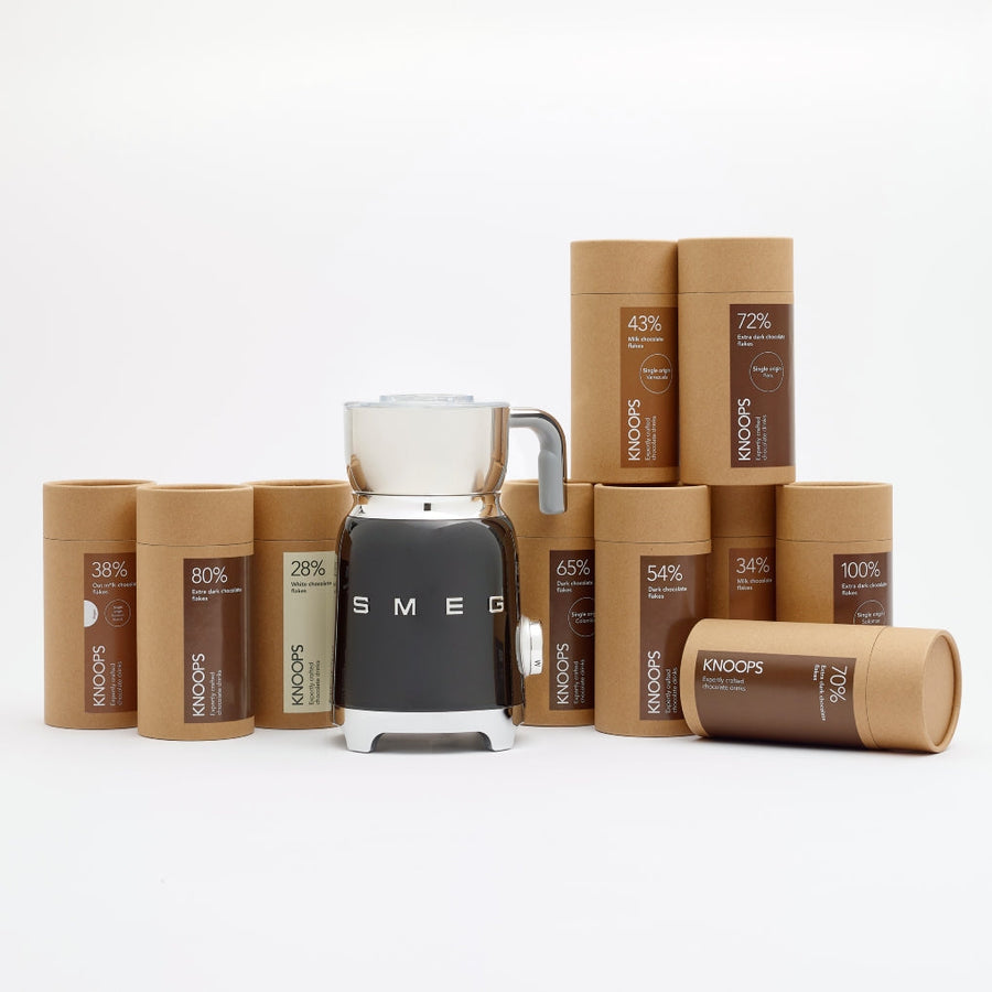 Smeg hot chocolate maker and 10 tubes bundle